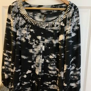 Woman’s blouse, loose fitting size 12, great for holidays